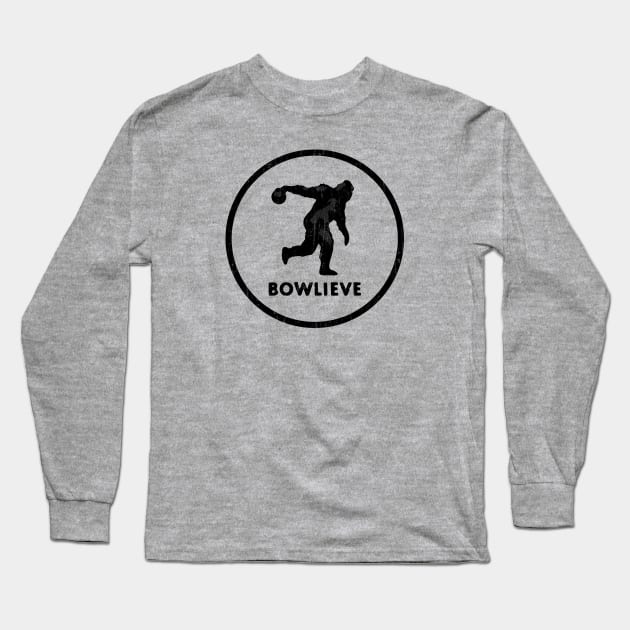 Bowlieve Long Sleeve T-Shirt by Double Overhead